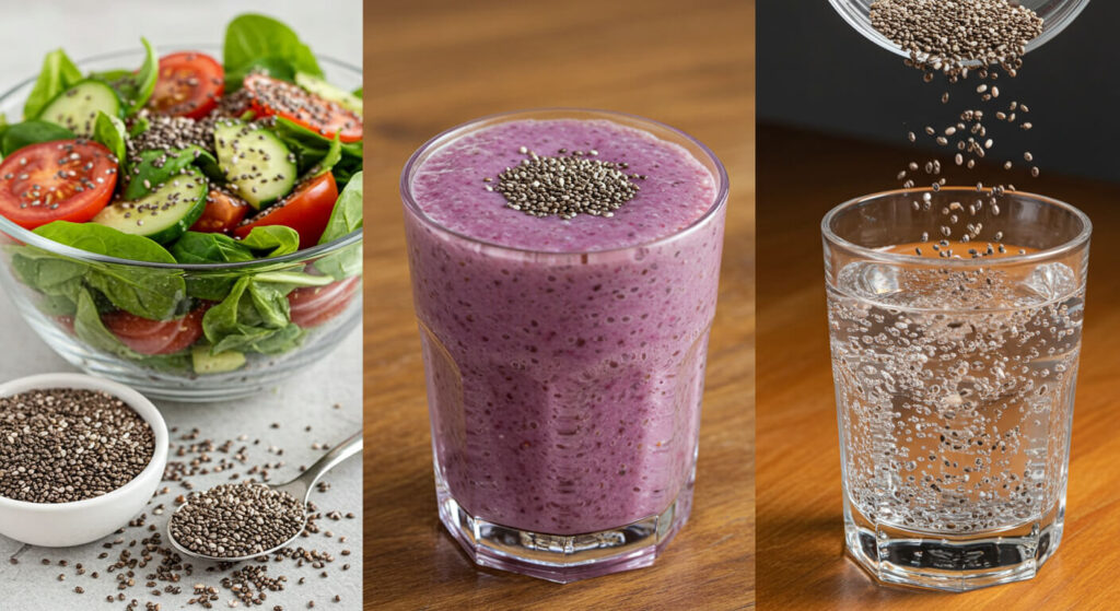 치아씨드 제대로 먹는 법, 하루 섭취량 가이드