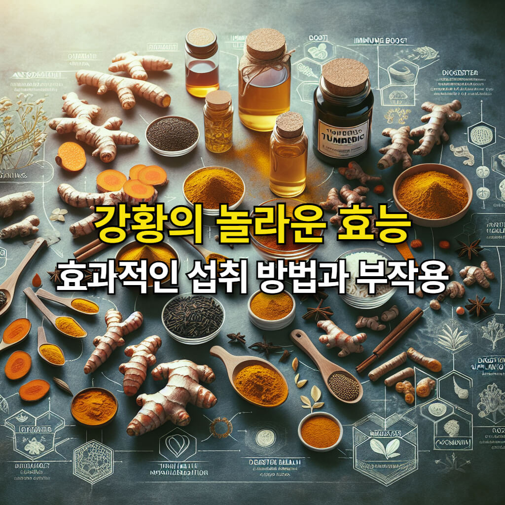강황의 놀라운 효능과 효과적인 섭취 방법 강황의 놀라운 효능과 효과적인 섭취 방법