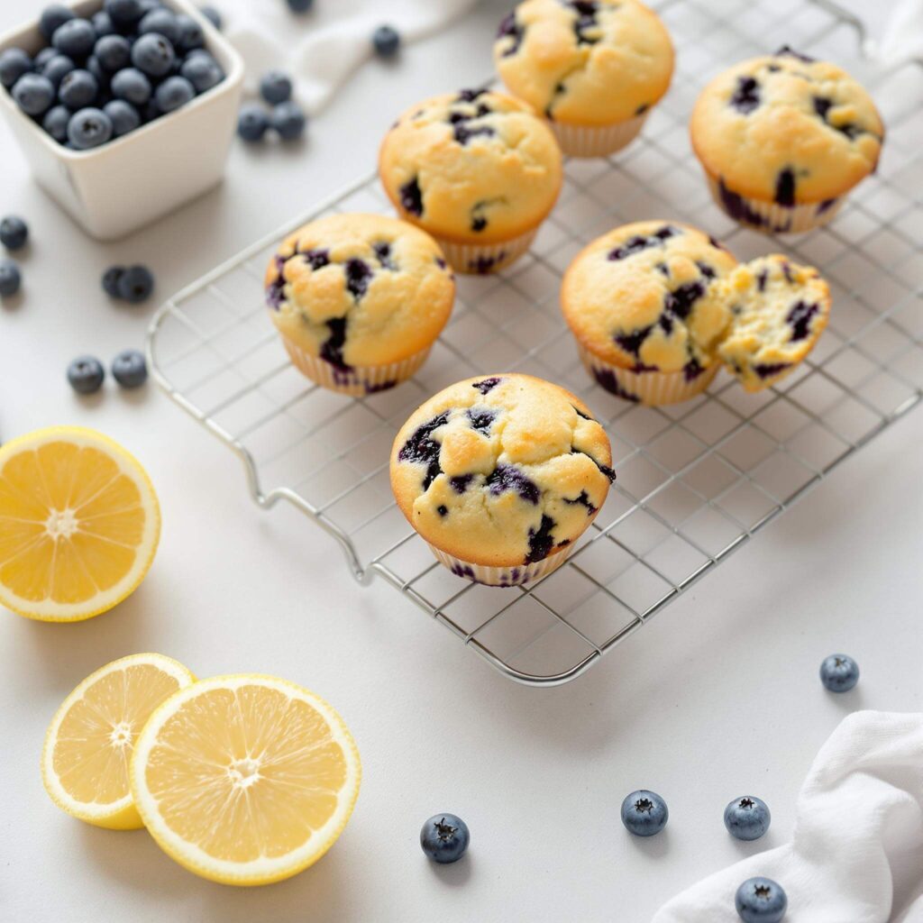 블루베리 레몬 미니 머핀: 간편하게 즐기는 맛있는 하루