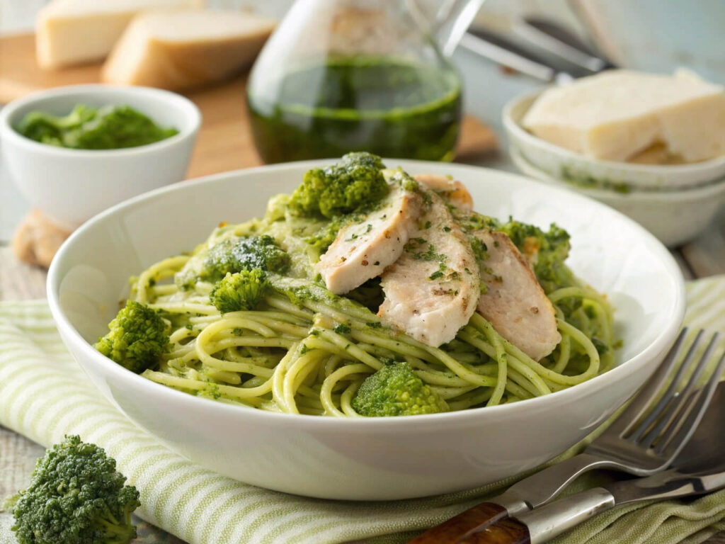 바질 페스토 파스타의 색다른 매력