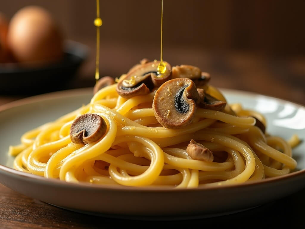 트러플 오일로 풍미 업그레이드