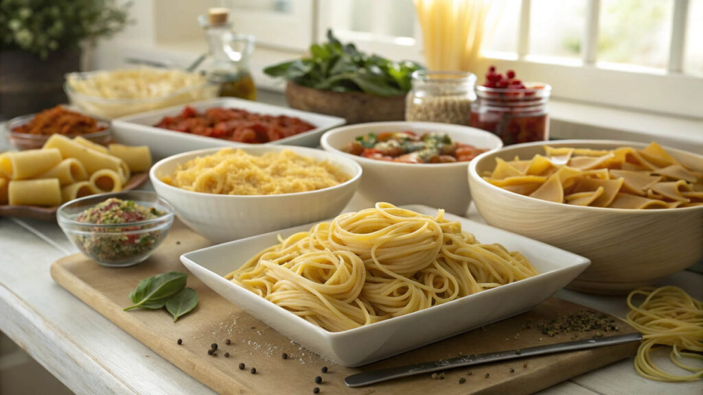 추천 파스타 면과 소스 조합