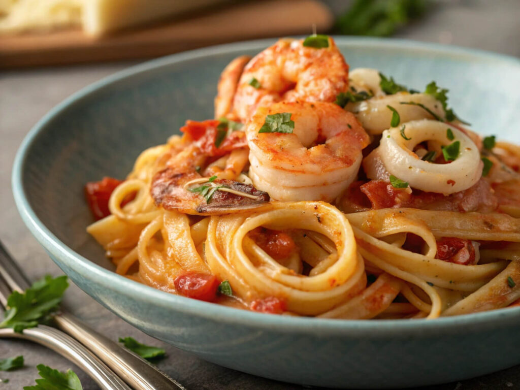 로제 파스타의 완벽한 밸런스 만들기