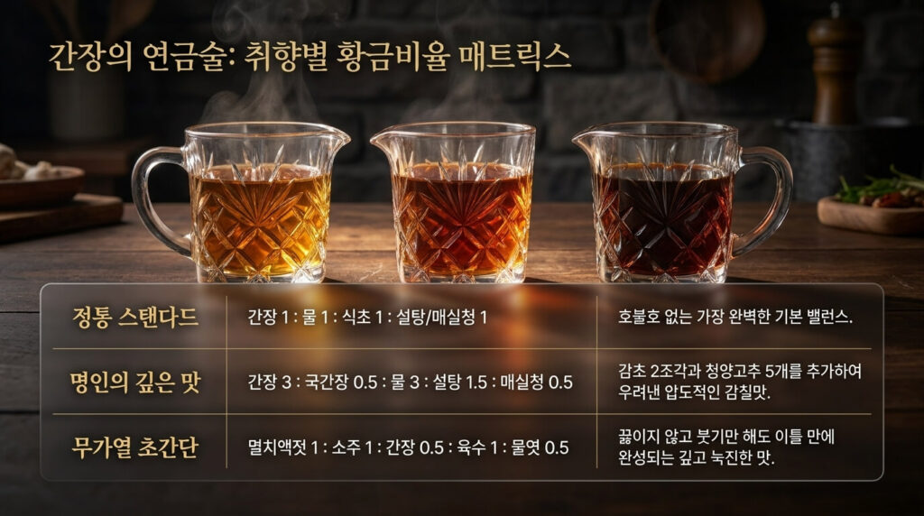 실패 없는 곰취 장아찌 간장물 황금 비율